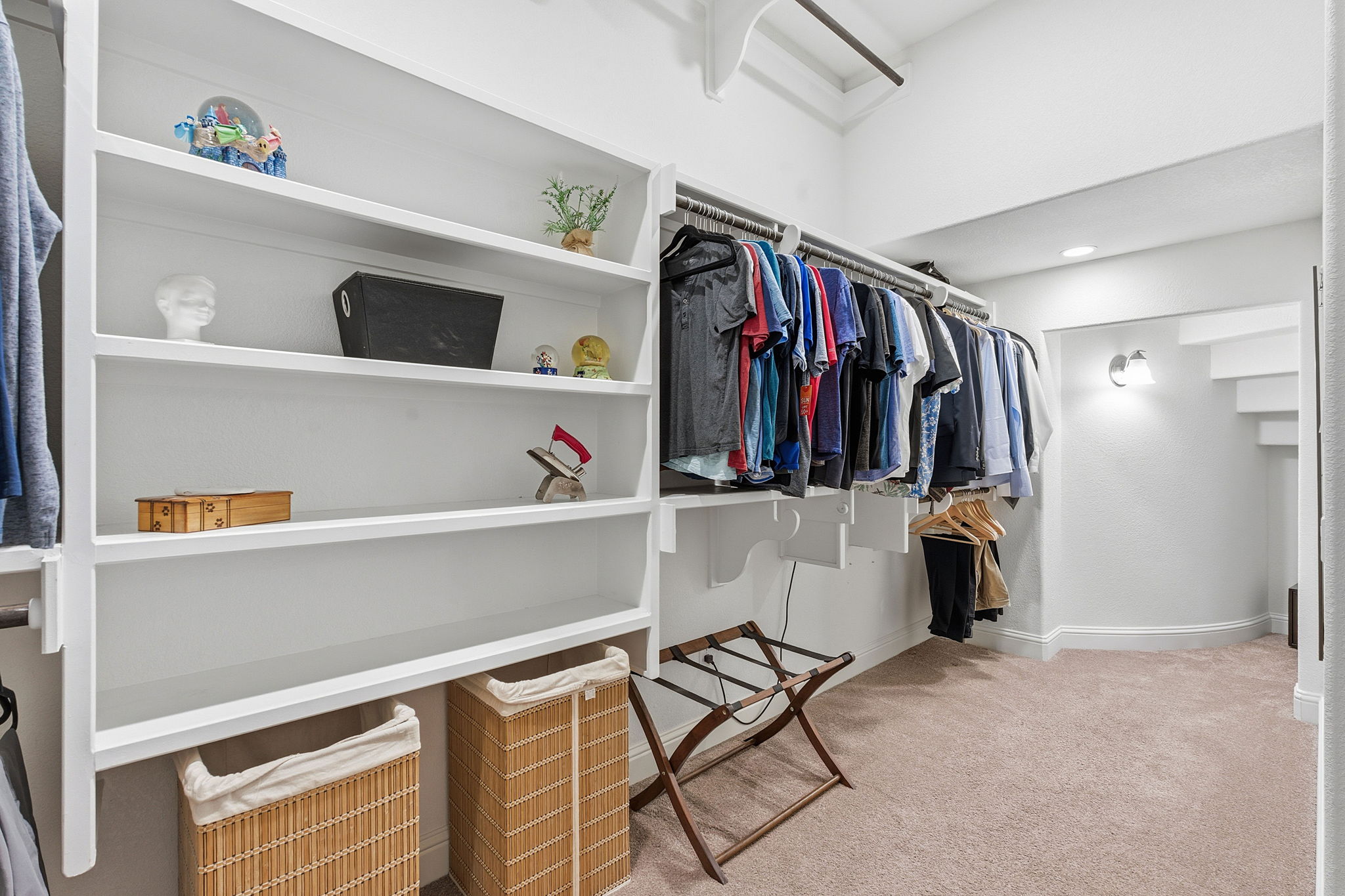 2824 Wedgescale Pass Leander, TX 78641 - Photo 23 of 40 Generous primary walk-in closet with built-in shelving