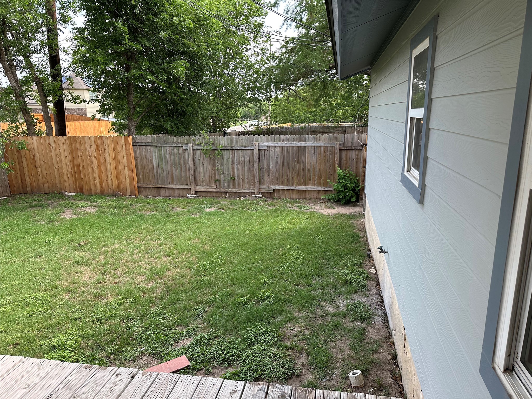 2743 Maple Tree Road, Unit A New Braunfels, TX 78130 - Photo 10 of 18 View of fenced backyard