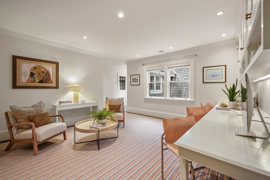 121 Livingston Road Wellesley, MA 02482 - Photo 22 of 42 a living room with furniture and wooden floor
