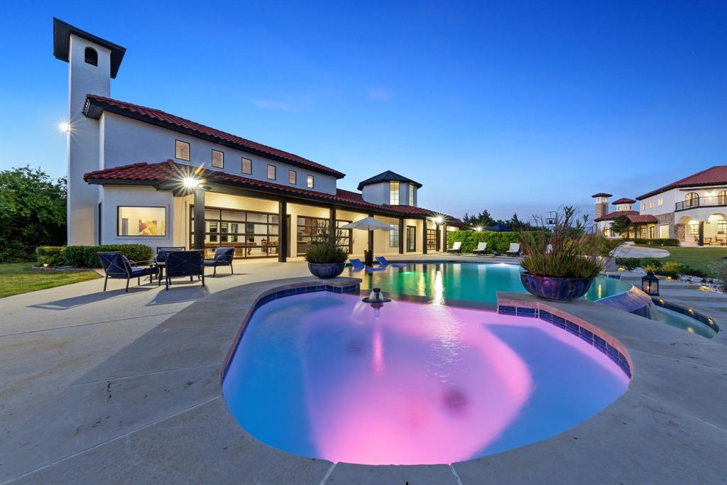 124 Private Road 2202 Decatur, TX 76234 - Photo 29 of 40 a swimming pool with outdoor seating yard and barbeque oven