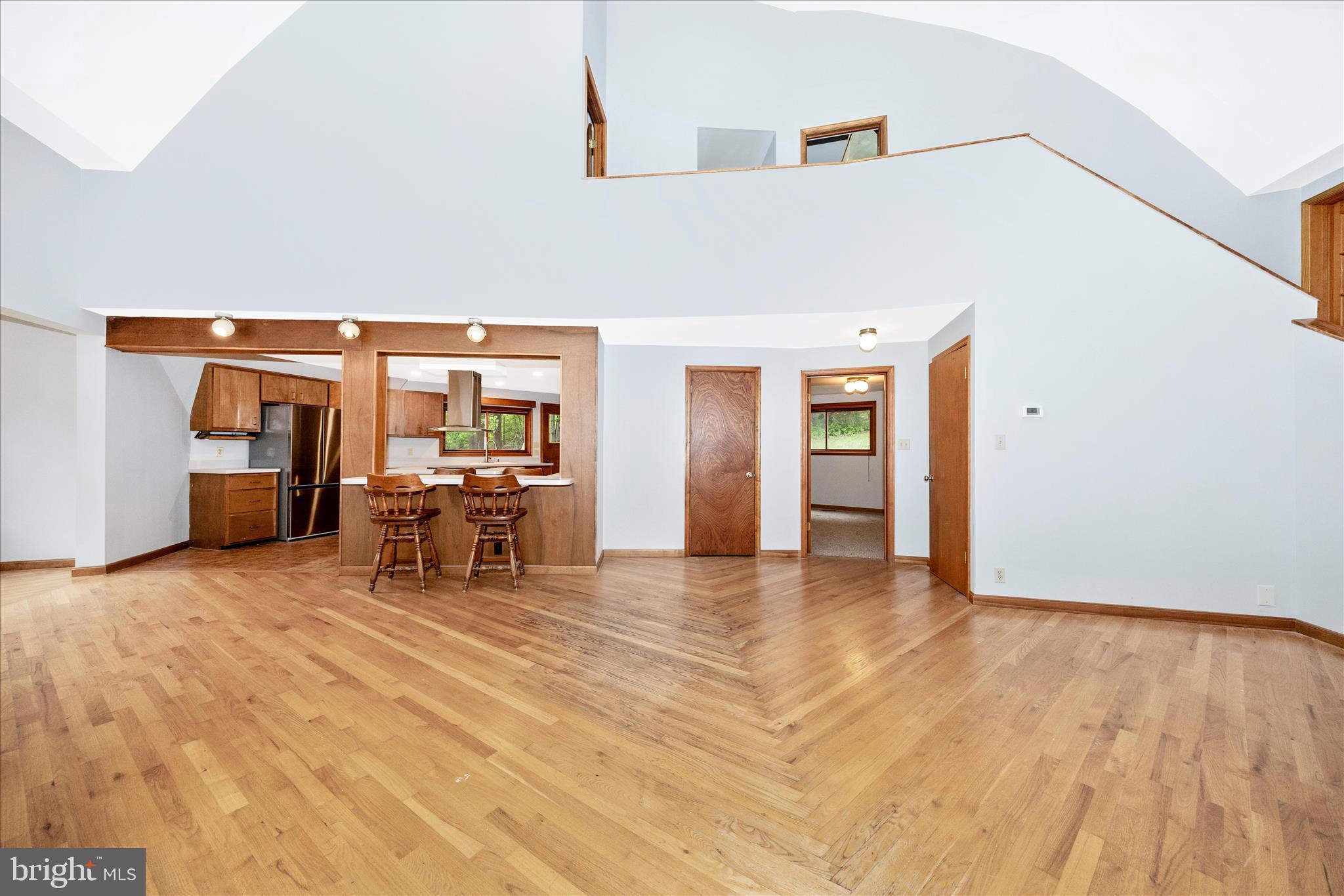 2813 Fry Road Jefferson, MD 21755 - Photo 5 of 51 Living Room, Dining Room & Kitchen
