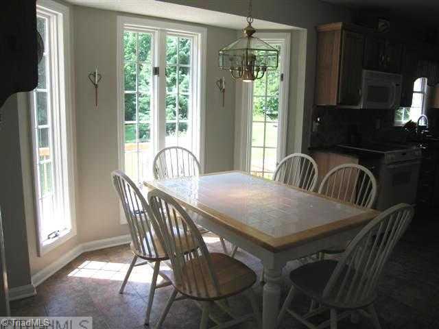 7293 Lee's Ridge Road Oak Ridge, NC 27310 - Photo 5 of 16 Breakfast. Great breaksfast room with bay of windows!