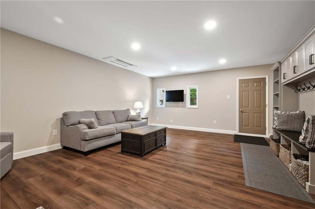 987 Beck Road Leechburg, PA 15656 - Photo 17 of 35 a living room with furniture and a flat screen tv