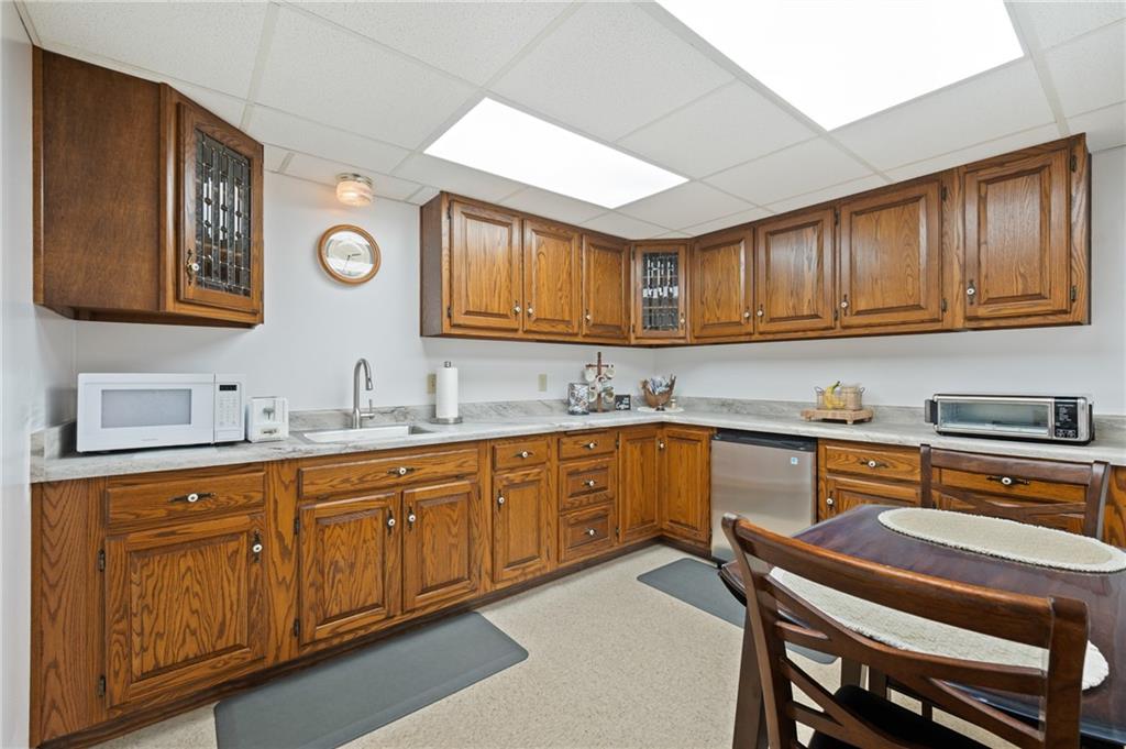 987 Beck Road Leechburg, PA 15656 - Photo 24 of 35 a kitchen with stainless steel appliances granite countertop a sink and cabinets