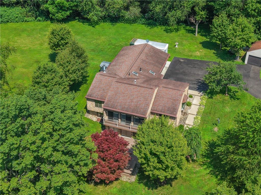 987 Beck Road Leechburg, PA 15656 - Photo 32 of 35 an aerial view of a house with garden