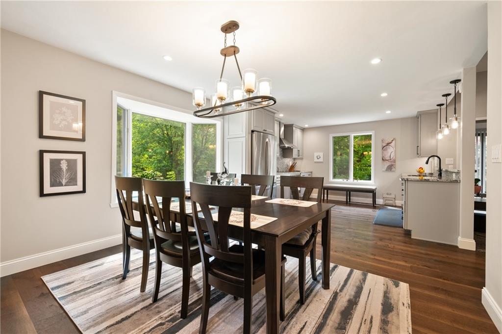 987 Beck Road Leechburg, PA 15656 - Photo 8 of 35 a view of a dining room with furniture window and wooden floor