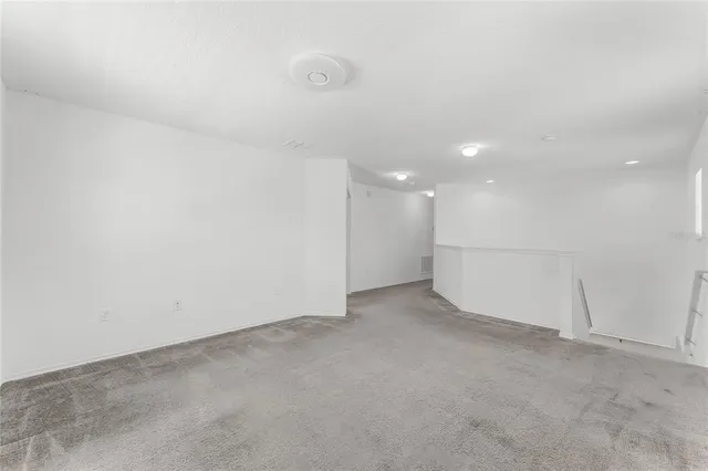 a view of empty room