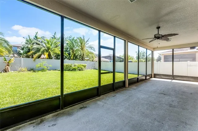 a view of an ocean from a window