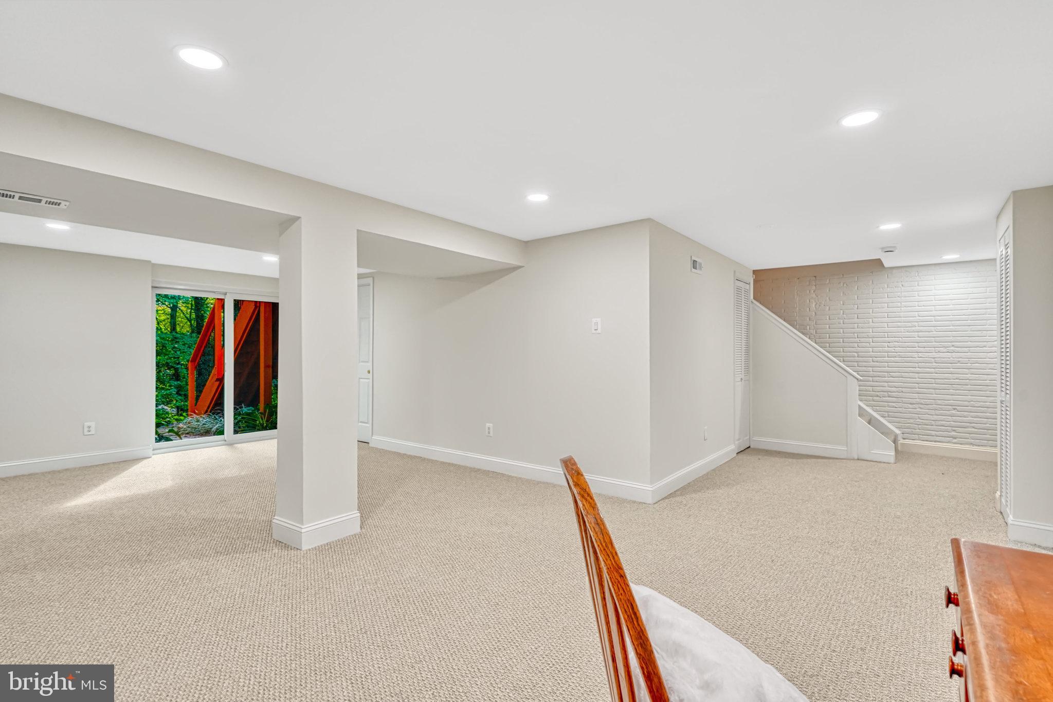 6013 Windward Drive Burke, VA 22015 - Photo 33 of 44 Lower Level with Walk Out