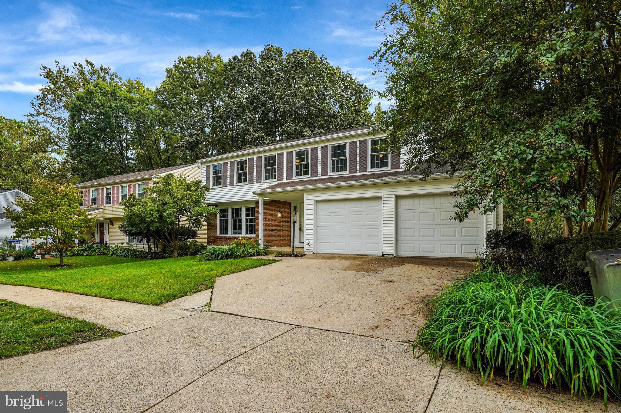 6013 Windward Drive Burke, VA 22015 - Photo 44 of 44 Front Exterior with Two Car Garage