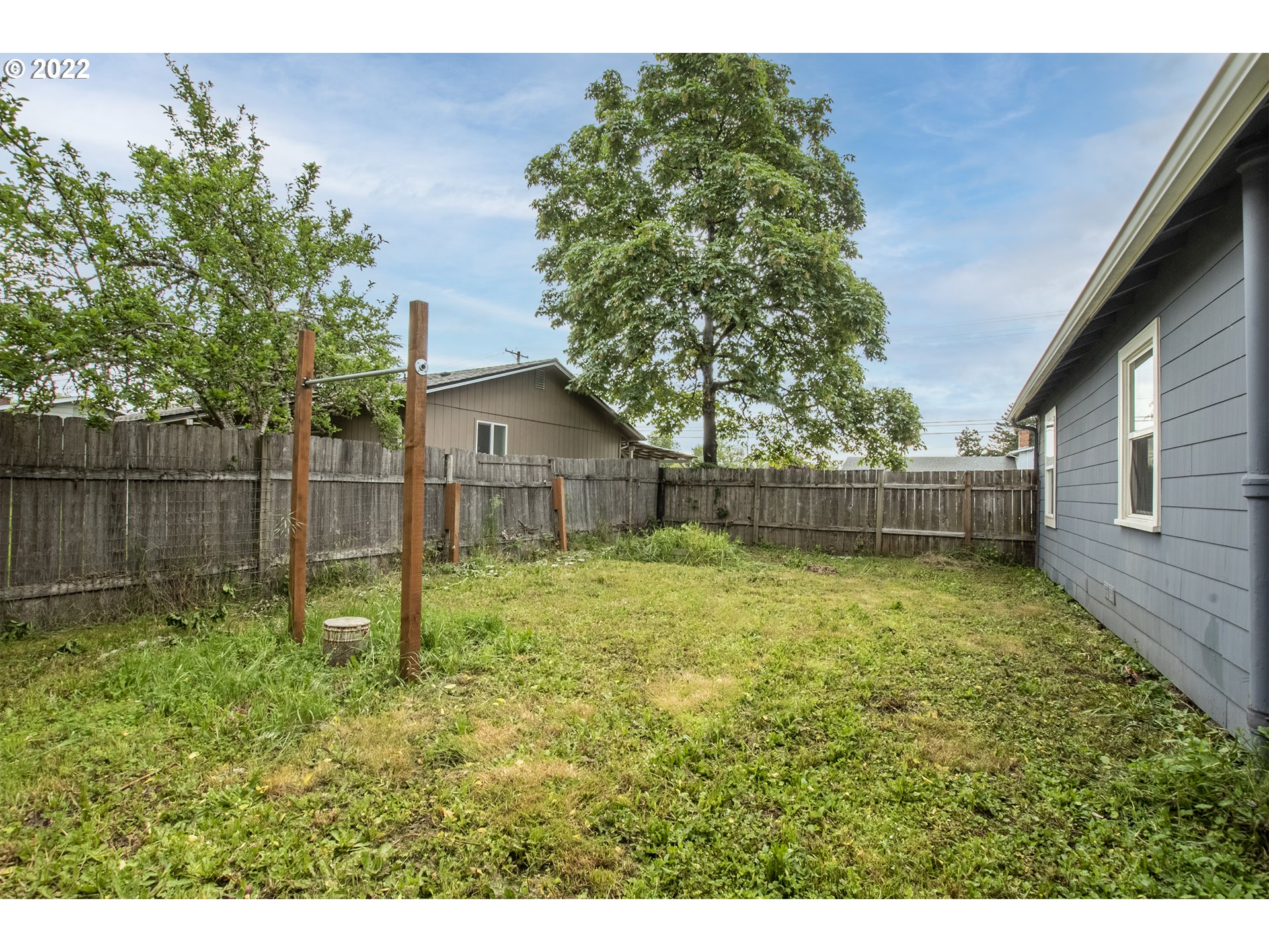 388 South 46th Street Springfield, OR 97478 - Photo 21 of 22 a backyard of a house with lots of green space