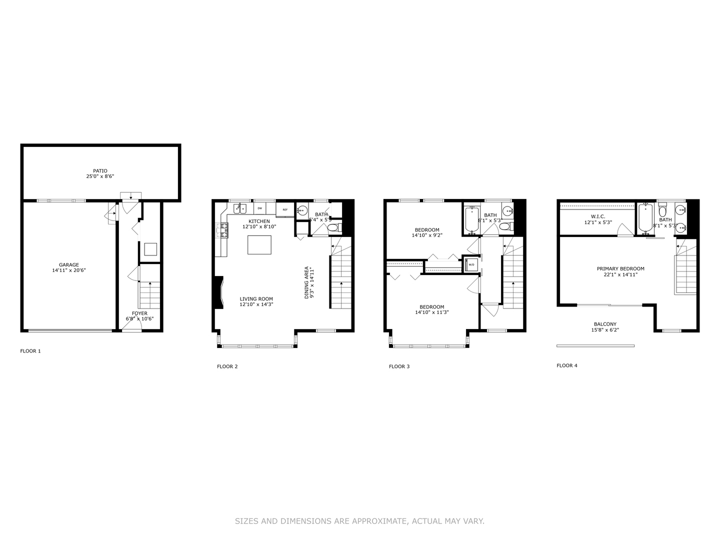 3337 West Irving Park Road, Unit 5 Chicago, IL 60618 - Photo 16 of 20 a picture of a floor plan