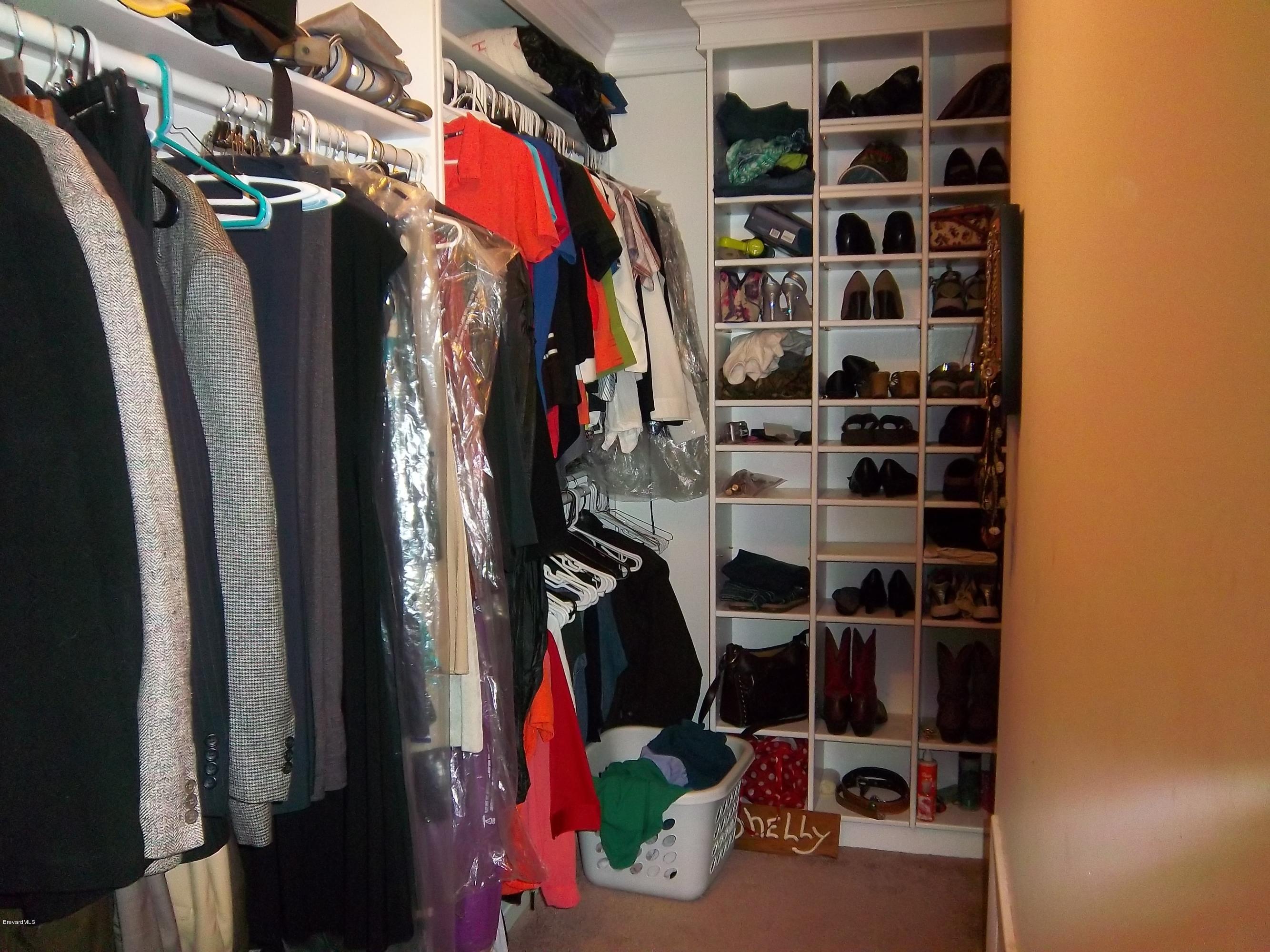 3695 Grant Road Grant Valkaria, FL 32949 - Photo 16 of 44 Master Walk-In Closet