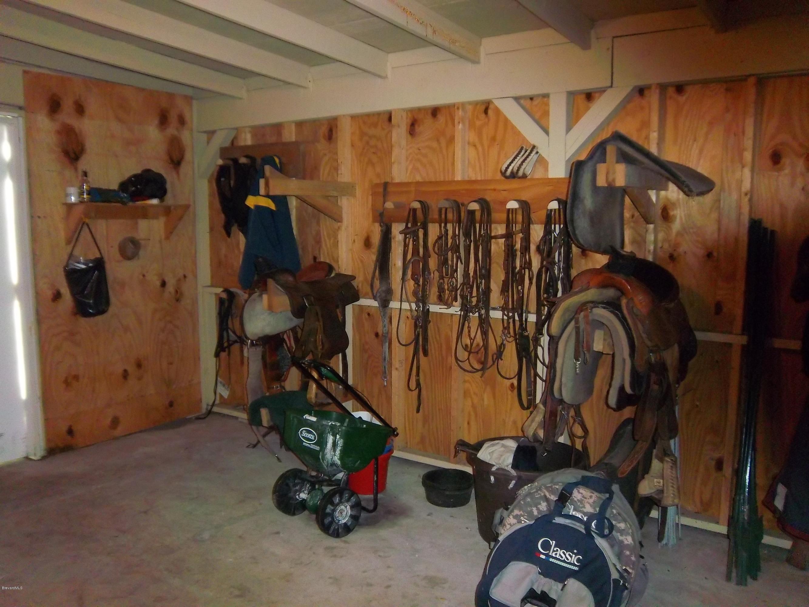 3695 Grant Road Grant Valkaria, FL 32949 - Photo 33 of 44 Tack Room