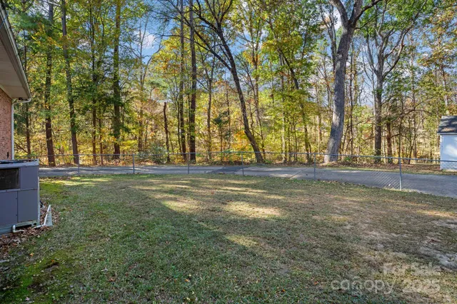 a view of garden space