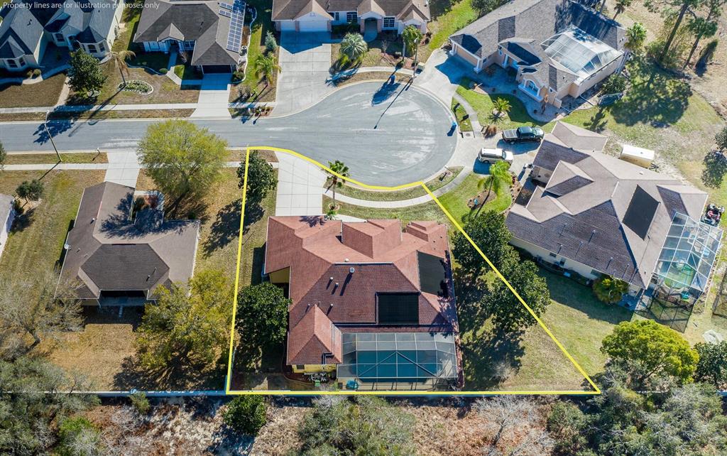 427 Archway Drive Spring Hill, FL 34608 - Photo 10 of 68 an aerial view of a house