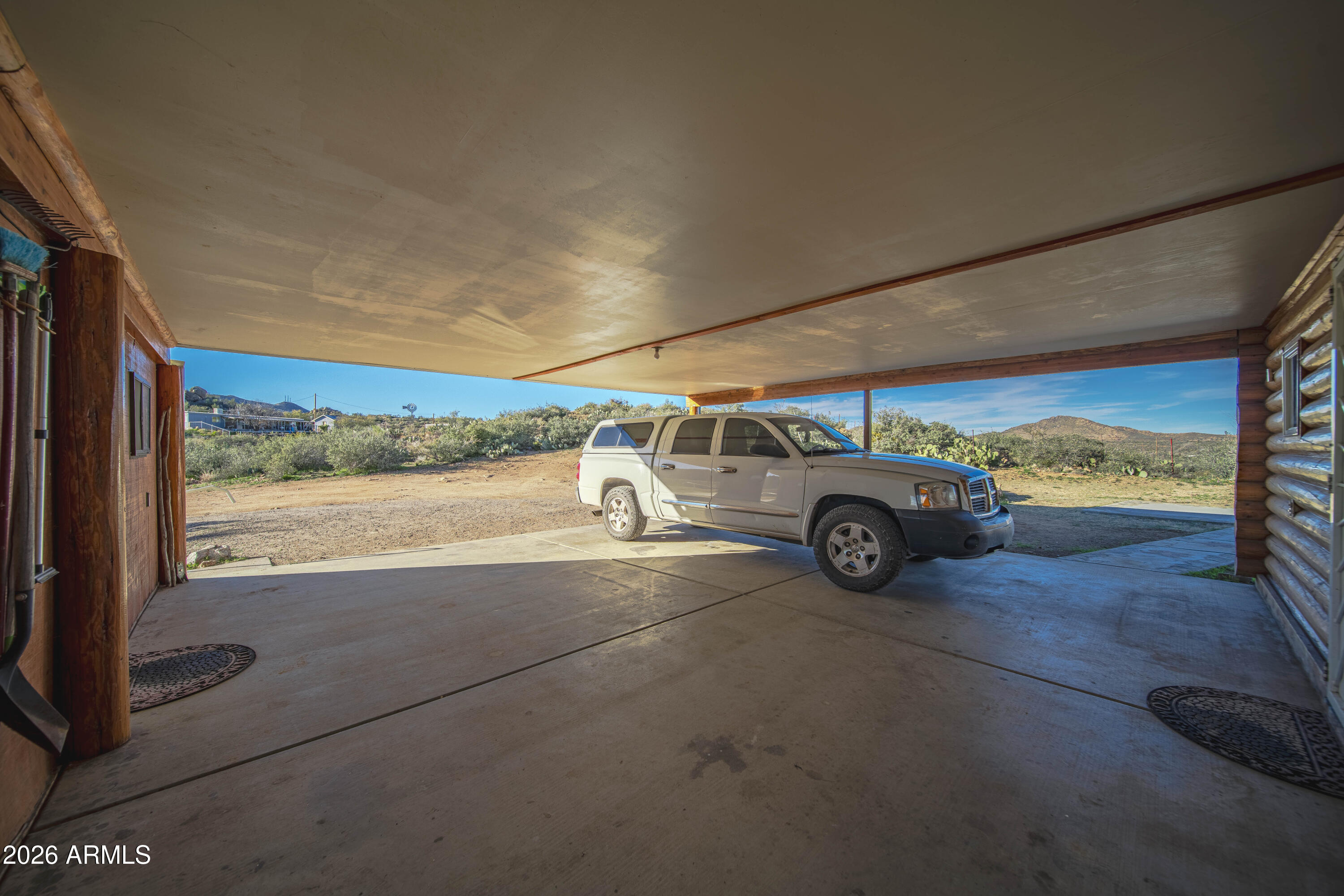 26162 Pecks Peak Road Kirkland, AZ 86332 - Photo 48 of 51 a view of a cars parking space