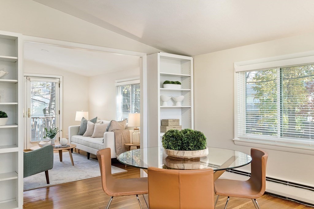 33 A Burroughs Street Boston, MA 02130 - Photo 3 of 15 a living room with furniture and a potted plant