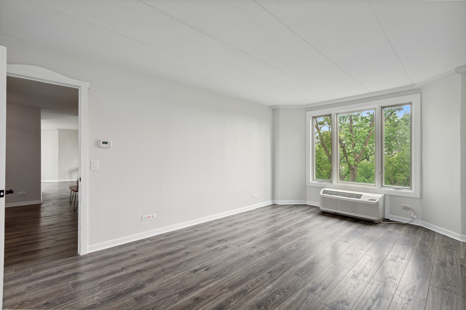 1 Renaissance Place, Unit 417 Palatine, IL 60067 - Photo 20 of 26 a view of empty room with wooden floor and fan