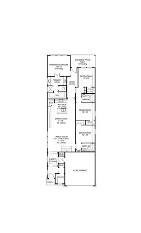 a picture of a bench in a building