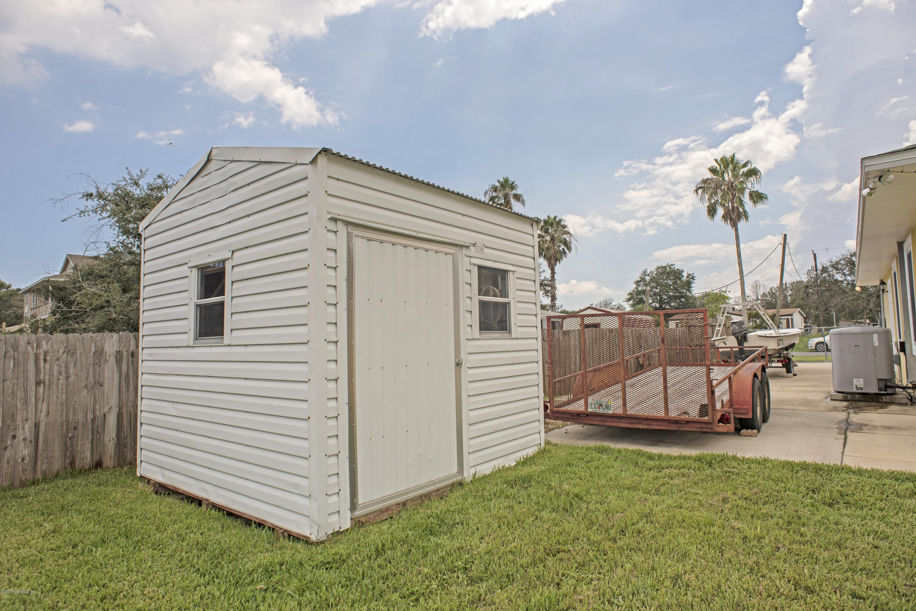244 Barco Road St. Augustine, FL 32080 - Photo 21 of 31 a view of a backyard with sitting area