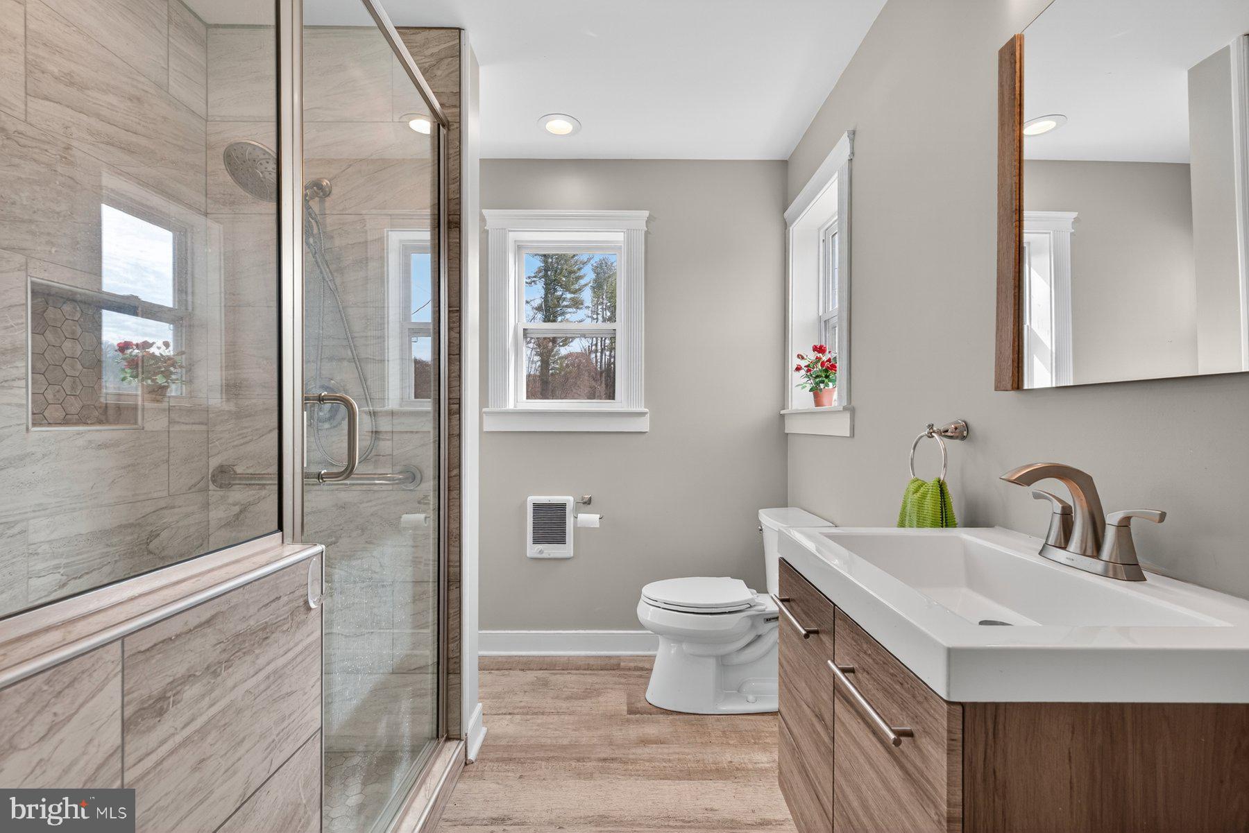 16306 Trenton Road Upperco, MD 21155 - Photo 22 of 55 a bathroom with a sink and a mirror