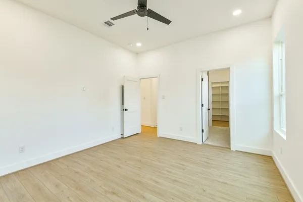 wooden floor in an empty room