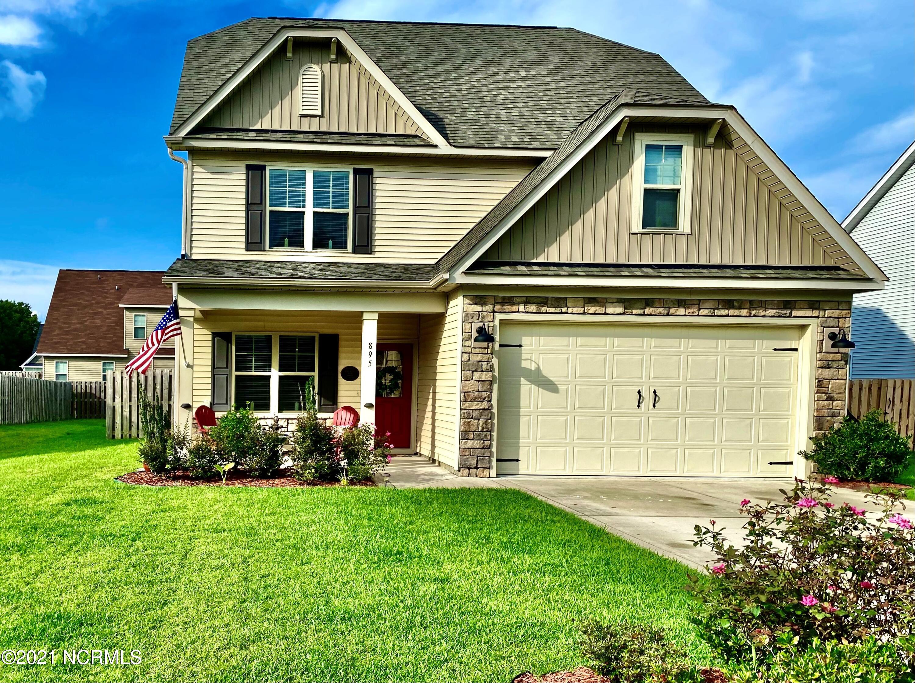 895 Heartwood Loop Road Leland, NC 28451 - Photo 1 of 21 Front View