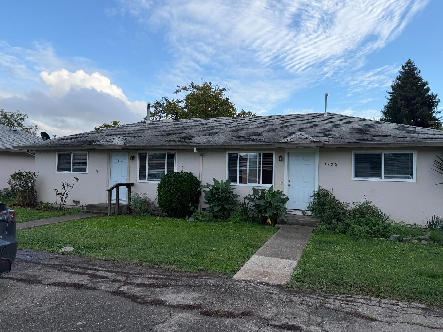 1704 Dutton Avenue Santa Rosa, CA 95407 - Photo 1 of 10 a view of a yard in front of a house
