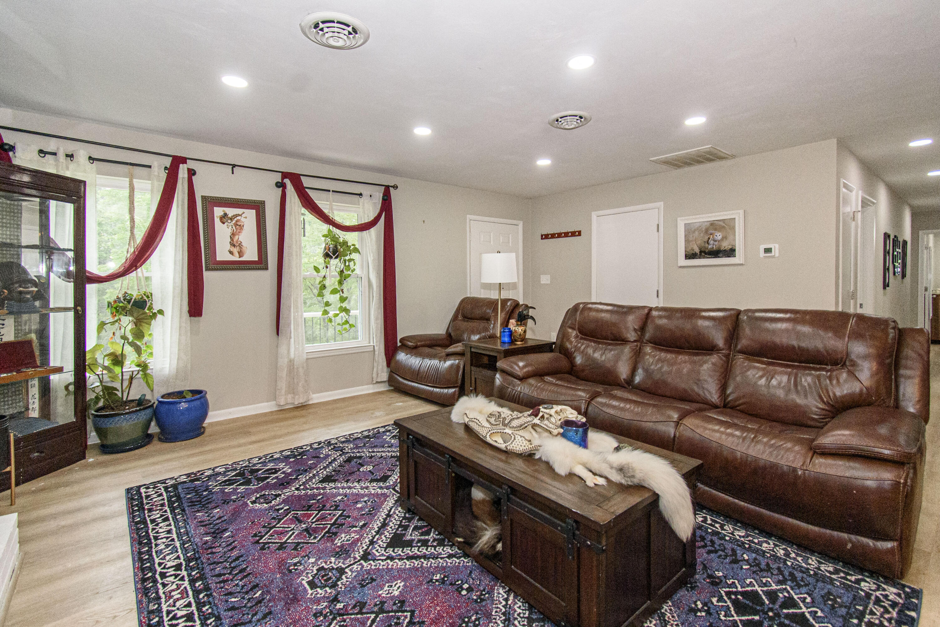 2801 Flatwoods Road Elliston, VA 24087 - Photo 5 of 56 a living room with furniture and a window