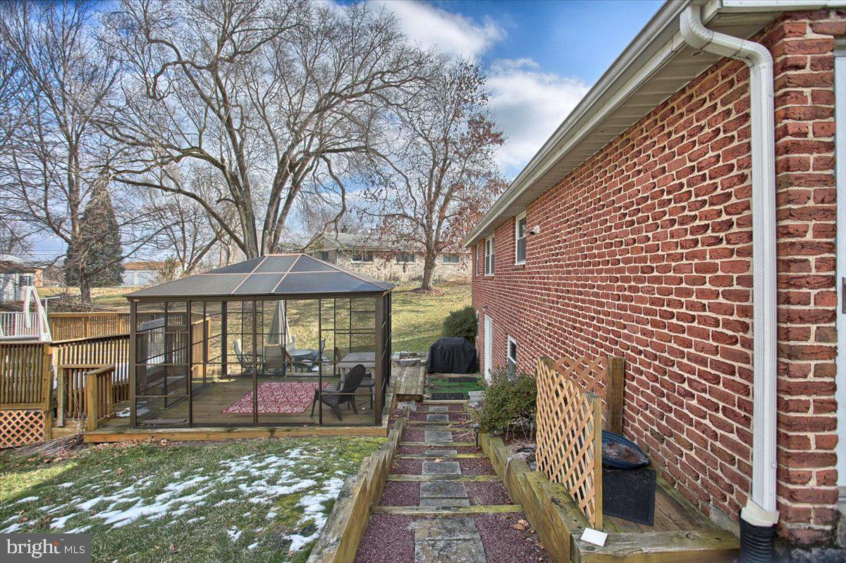 60 Sharon Road Enola, PA 17025 - Photo 7 of 37 Walkway from side entrance to the pool and Gazebo.