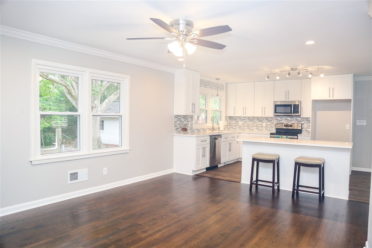 2910 Haven Road Raleigh, NC 27610 - Photo 18 of 25 Family room into kitchen