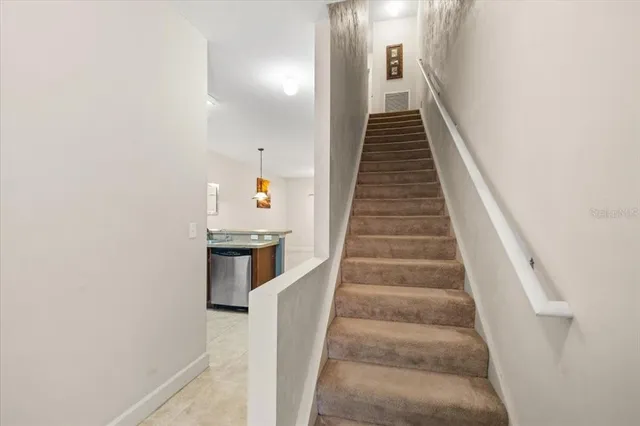 a view of entryway and hall