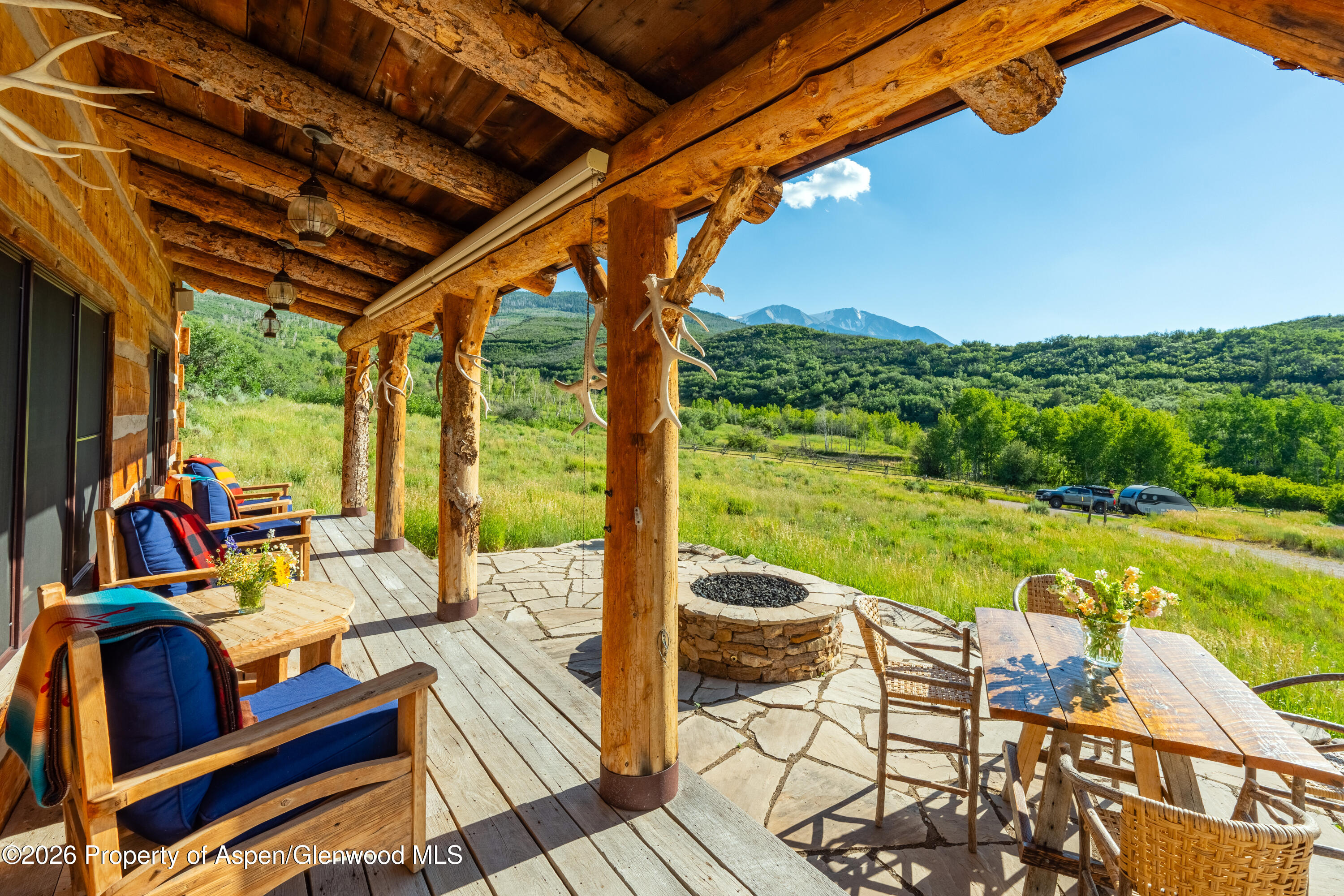 1350 Old Herron Road Basalt, CO 81621 - Photo 48 of 81 a view of a swimming pool with a patio