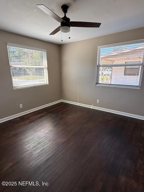 2819 Robinette Drive Orange Park, FL 32073 - Photo 9 of 15 a view of an empty room with wooden floor and a window