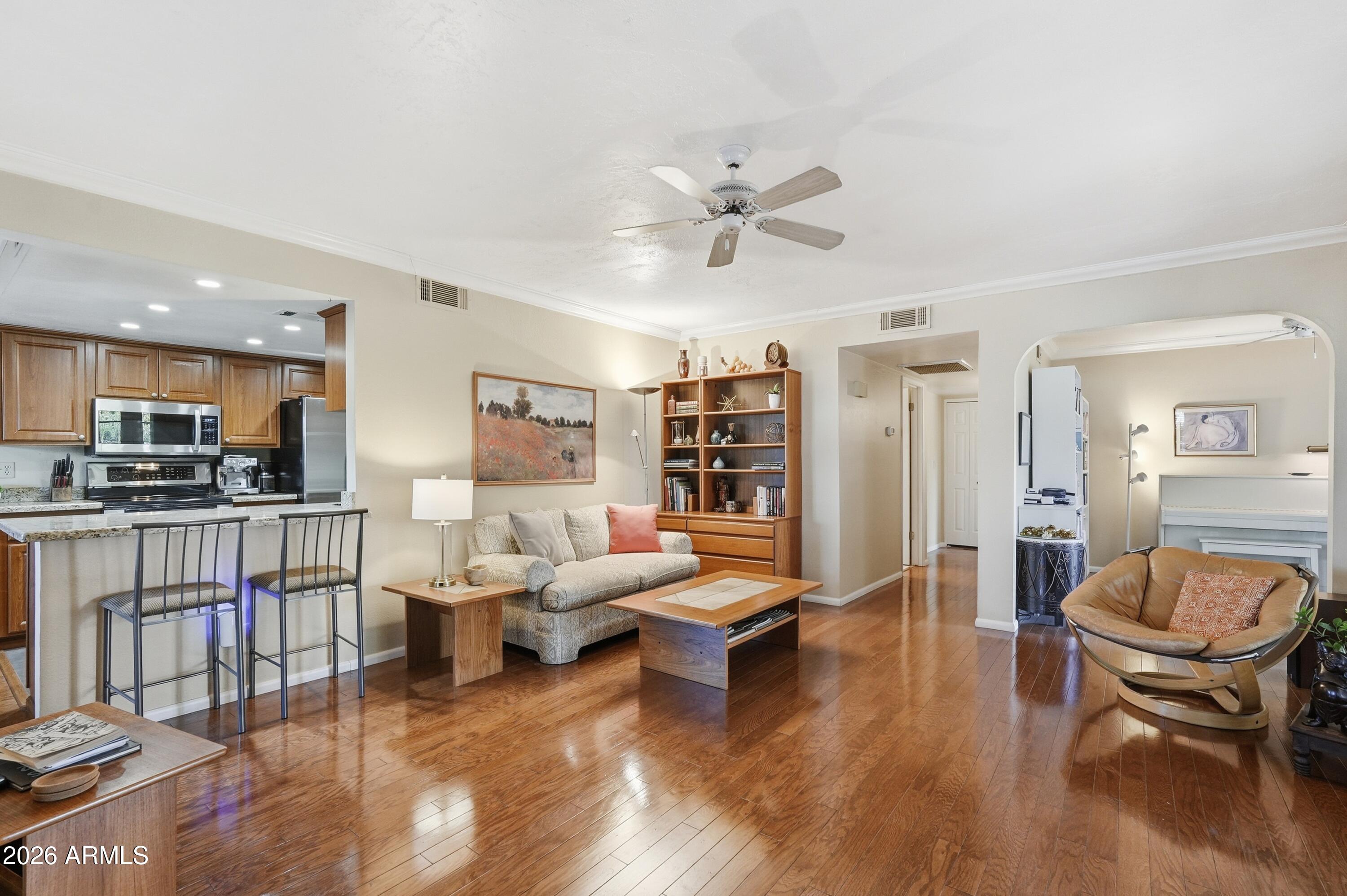 633 East Calavar Road Phoenix, AZ 85022 - Photo 24 of 24 Open Kitchen Floorplan