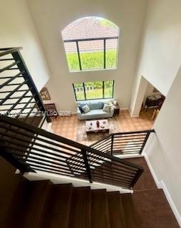 18163 Southwest 149th Place Miami, FL 33187 - Photo 6 of 49 a view of entryway and hall with wooden floor