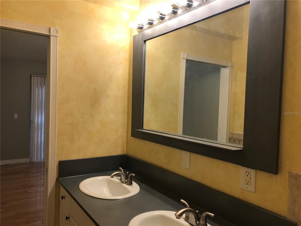 5100 Burchette Road, Unit 1607 Tampa, FL 33647 - Photo 31 of 39 a bathroom with a sink and a mirror