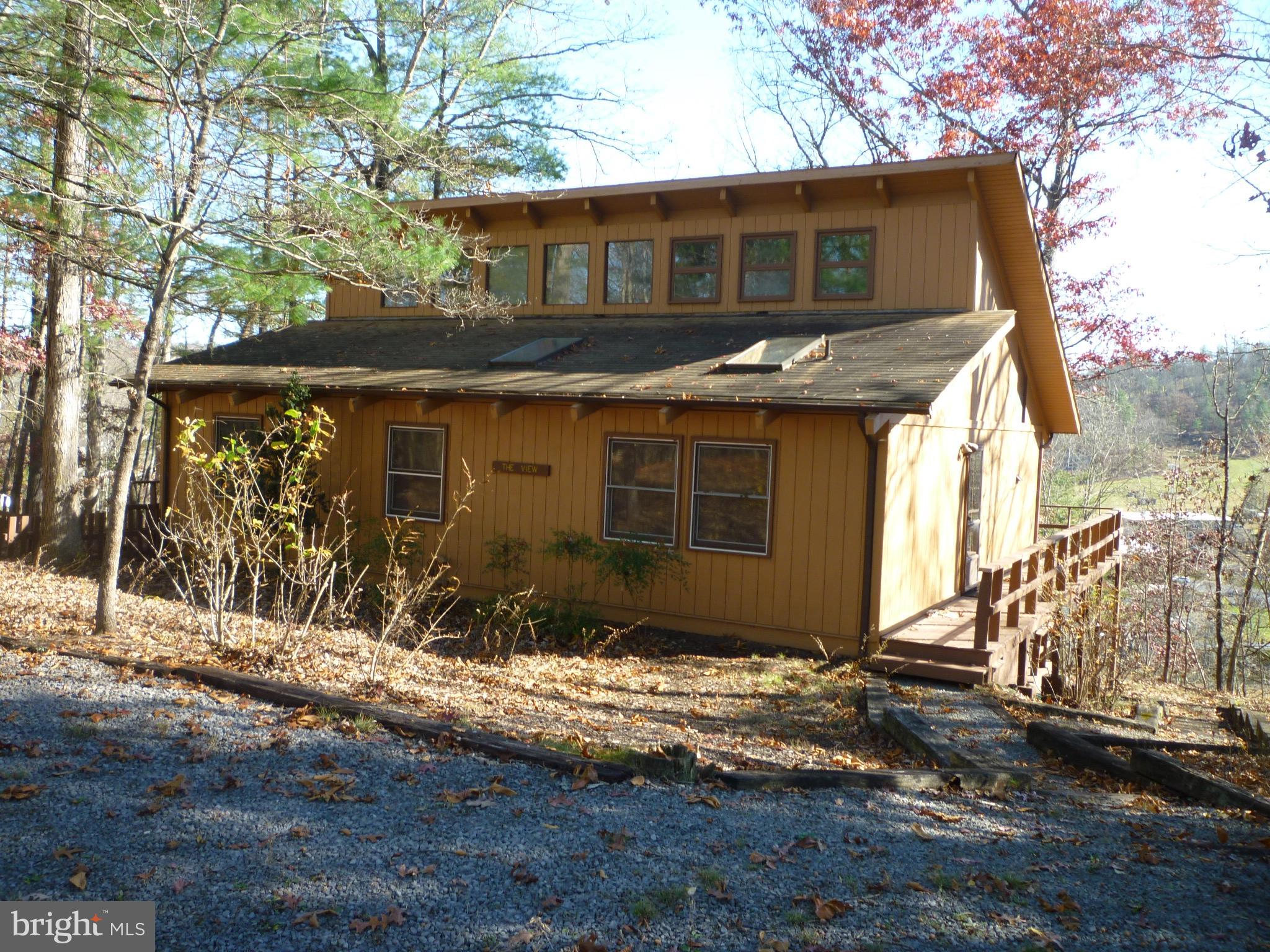 416 Killmon Road Basye, VA 22810 - Photo 4 of 31 FRONT VIEW IN THE LATE AFTERNNON