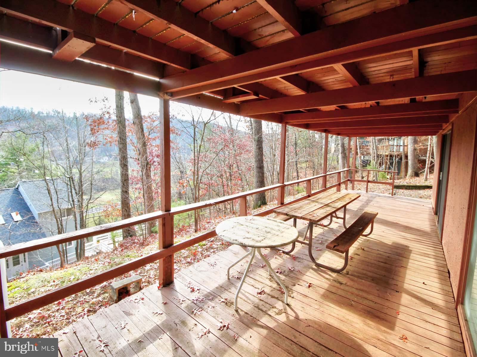 416 Killmon Road Basye, VA 22810 - Photo 8 of 31 LOWER LEVEL DECK
