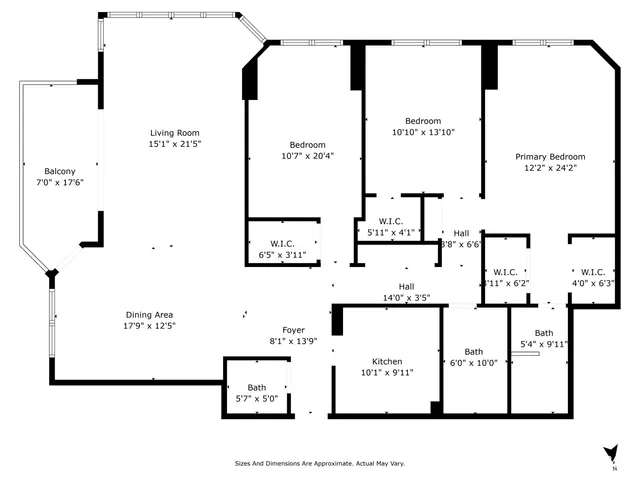 $939,995 | 1950 South Ocean Drive, Unit 18Q, Hallandale Beach, FL 33009