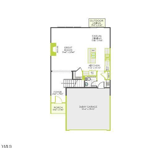 7907 Sofiana Avenue Raleigh, NC 27617 - Photo 3 of 35 BL75 Astor First Floor