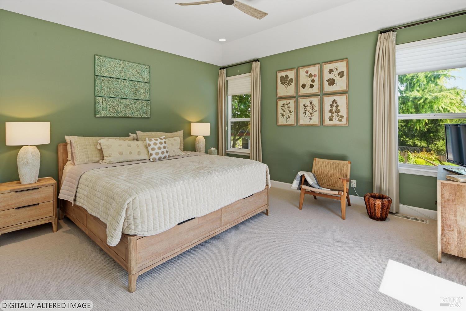 4588 Bennett Valley Road Santa Rosa, CA 95404 - Photo 53 of 88 Second primary bedroom.