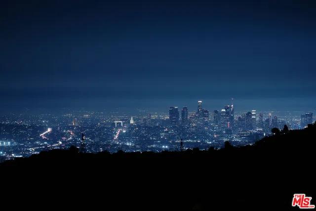 a view of a street with a trees
