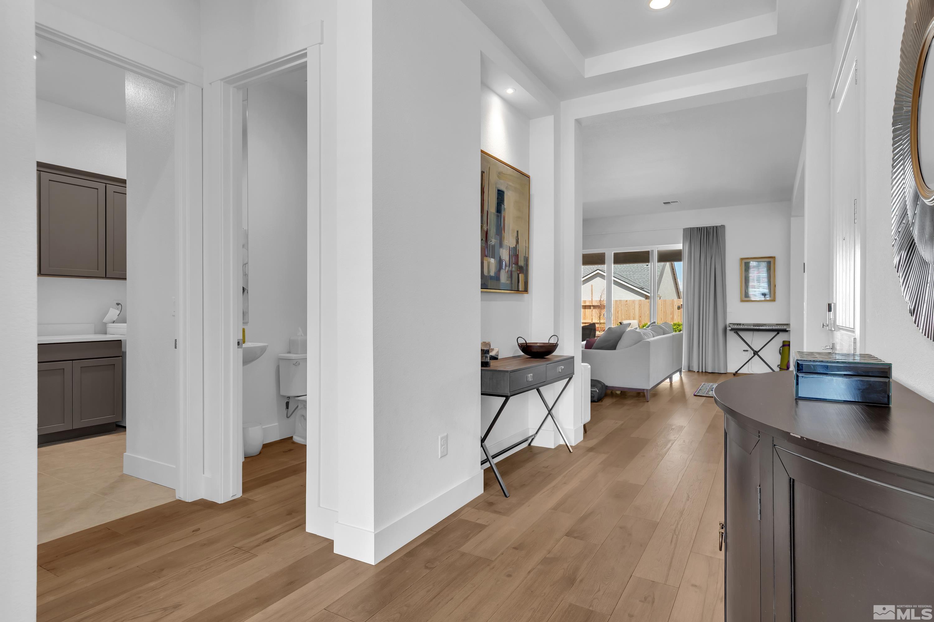 2201 Kate's Bridge Drive Reno, NV 89521 - Photo 23 of 39 a living room with furniture and a fireplace