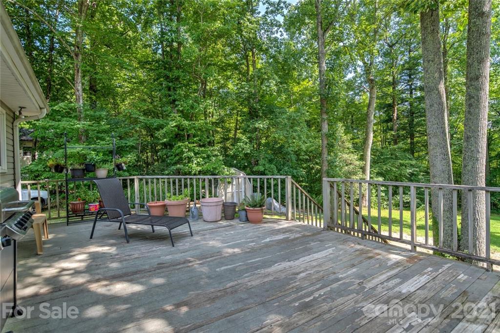 1158 Trammel Gap Road Saluda, NC 28773 - Photo 28 of 32 a garden view with a seating space