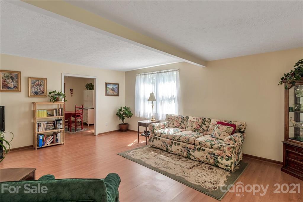 1158 Trammel Gap Road Saluda, NC 28773 - Photo 6 of 32 a living room with furniture and a wooden floor