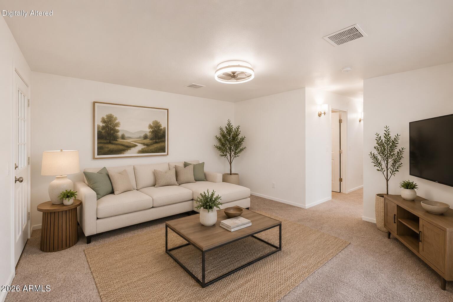 7 South Catalina Street Gilbert, AZ 85233 - Photo 9 of 24 Living Room Virtual Staging