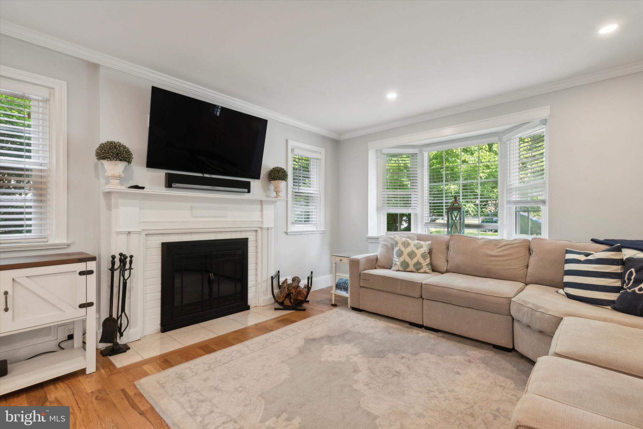 314 Old Lancaster Road Devon, PA 19333 - Photo 3 of 28 Fireplace View