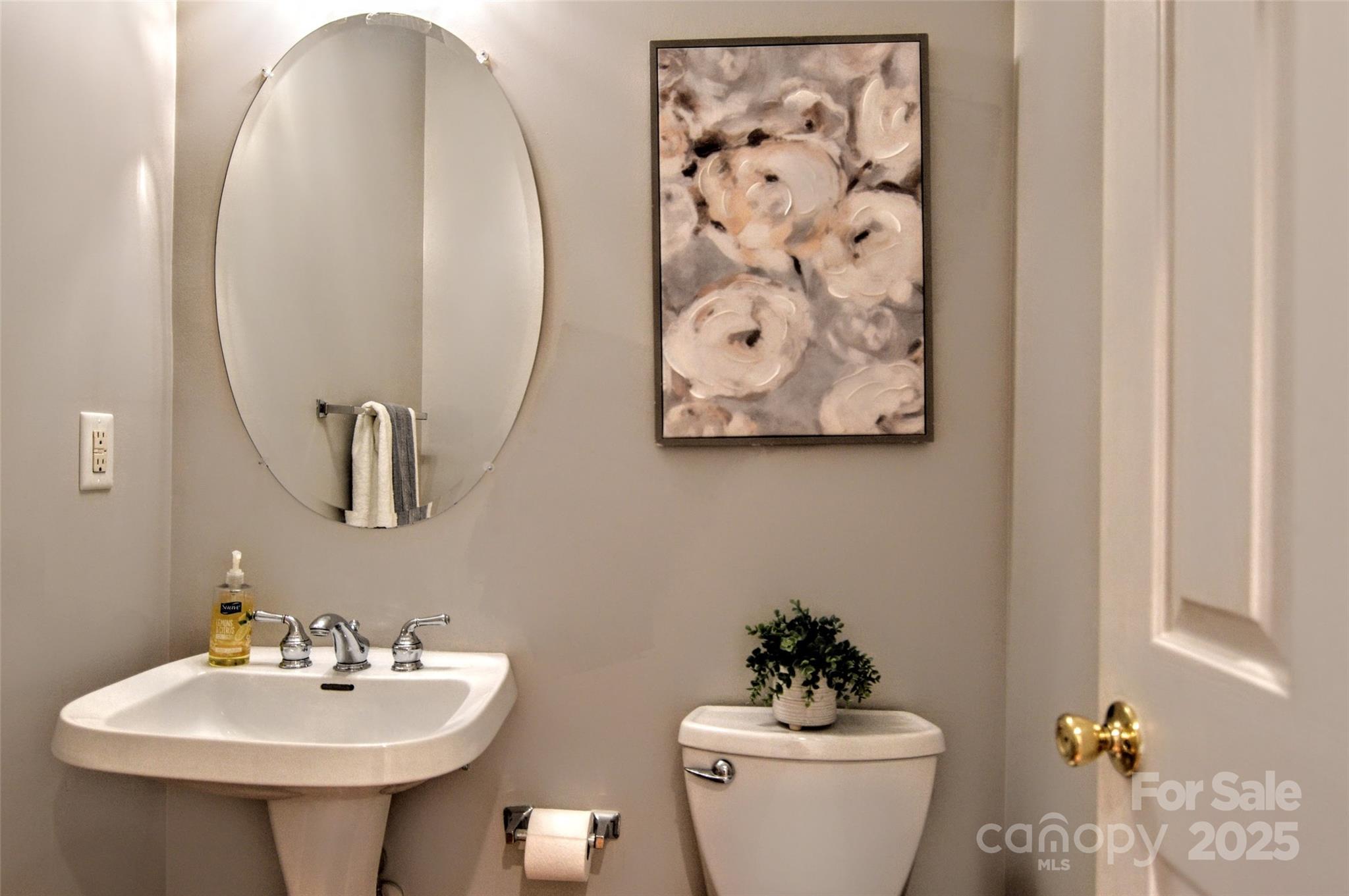 2035 Hollyhedge Lane Indian Trail, NC 28079 - Photo 26 of 32 a bathroom with a sink and mirror